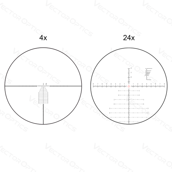 Vector Optics Continental x6 4-24x56 VEC-MBR HD FFP Scope