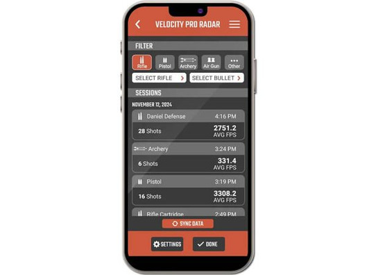 Chronometer Athlon Optics Rangecraft Velocity Pro