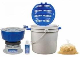 Rotary Case Polisher Frankford Arsenal Quick-n-EZ Case Tumbler 220V
