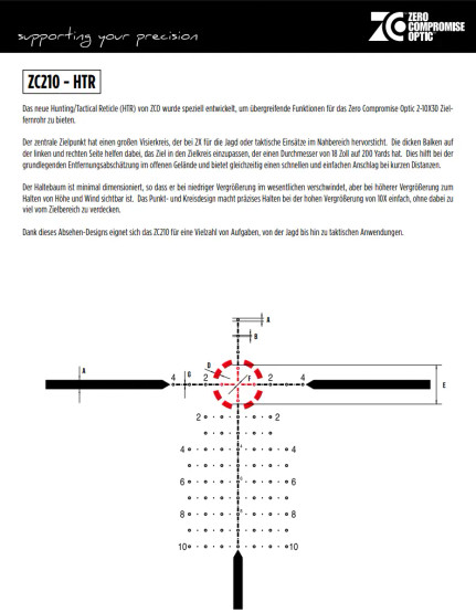 ZC 210x30 MIL HTR CCW
