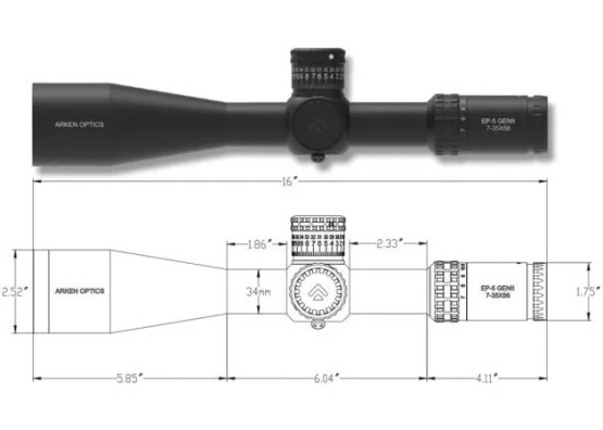 Arken EP-5 Gen 2 7-35x56 VPR MIL