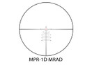 Element Optics Theos 2-10x42 MPR-1D MRAD kiväärintähtäin - musta