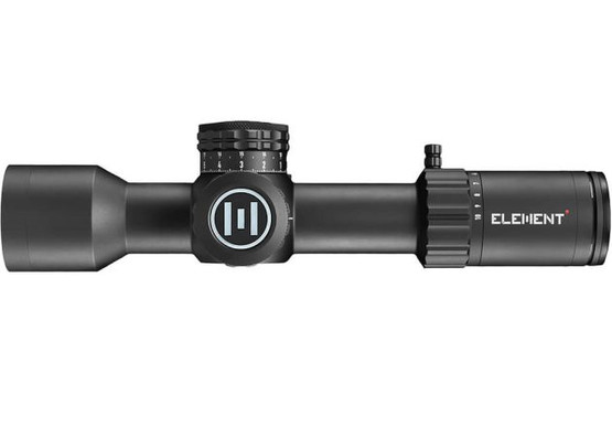 Element Optics Theos 2-10x42 MPR-1D MRAD kiväärintähtäin - musta
