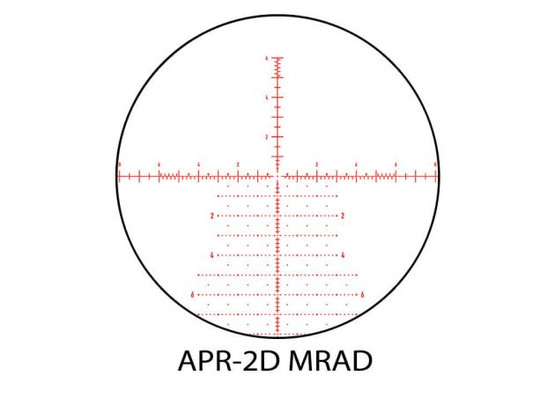 Element Optics Theos 6-36x56 FFP APR-2D MRAD Black