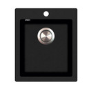 KIWI komposiittiallas 425x500mm musta