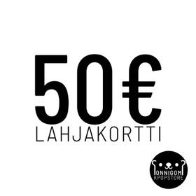 ONNIGOM LAHJAKORTTI 50€