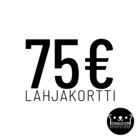 ONNIGOM LAHJAKORTTI 75€