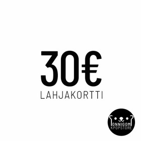 ONNIGOM LAHJAKORTTI 30€