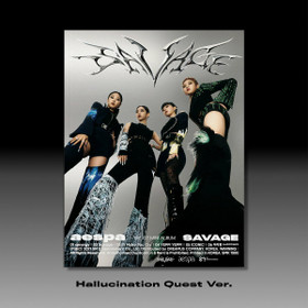 AESPA - SAVAGE (1ST MINI ALBUM) PHOTOBOOK VER / HALLUCINATION QUEST