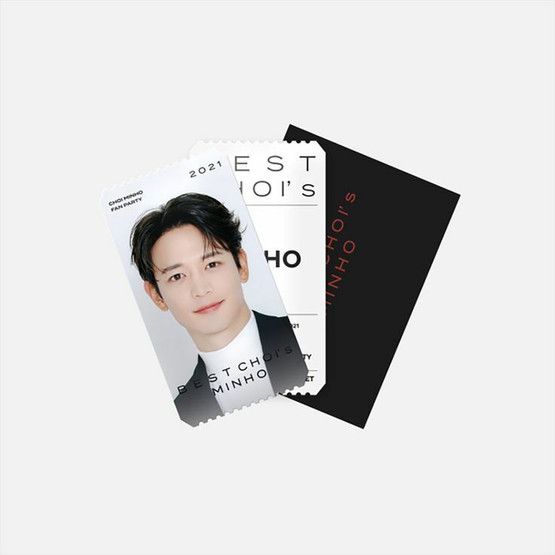 CHOI MINHO - BEST CHOI'S MINHO 2021 - SPECIAL AR TICKET SET (PHOTO VER.)