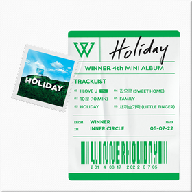 WINNER - HOLIDAY (4TH MINI ALBUM) KIT ALBUM