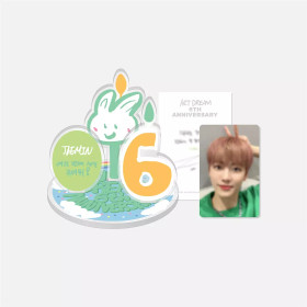 NCT DREAM - 6TH ANNIVERSARY - ACRYLIC STAND & AR VOICE CARD SET