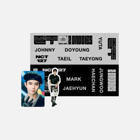 NCT 127 - 2 BADDIES STREET - LUGGAGE STICKER SET