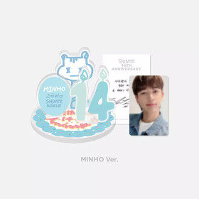 SHINEE - 14TH ANNIVERSARY - ACRYLIC STAND & AR VOICE CARD SET