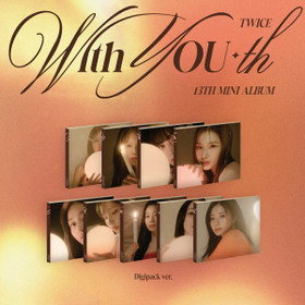 TWICE - WITH YOU-TH (13TH MINI ALBUM) DIGIPACK VER. 