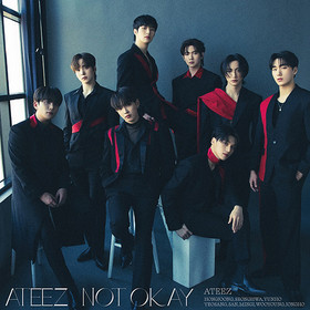 ATEEZ - NOT OKAY (JAPAN 3RD SINGLE ALBUM) FLASH PRICE / FIRST PRESS