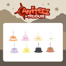 ATEEZ - ANITEEZ IN TREASURE - BUCKET HAT KEYRING