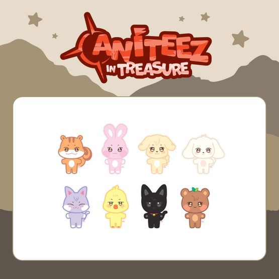 ATEEZ - ANITEEZ IN TREASURE - PLUSH KEYRING