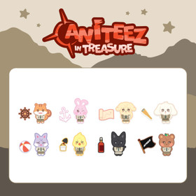 ATEEZ - ANITEEZ IN TREASURE - STITCH WAPPEN SET