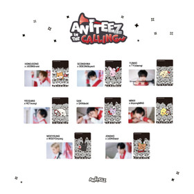 ATEEZ - ANITEEZ IN THE CALLING - CARD COVER STICKER SET