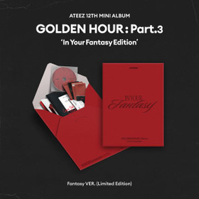 ATEEZ - GOLDEN HOUR: PART.3 'IN YOUR FANTASY EDITION' (12TH MINI ALBUM) LIMITED EDITION
