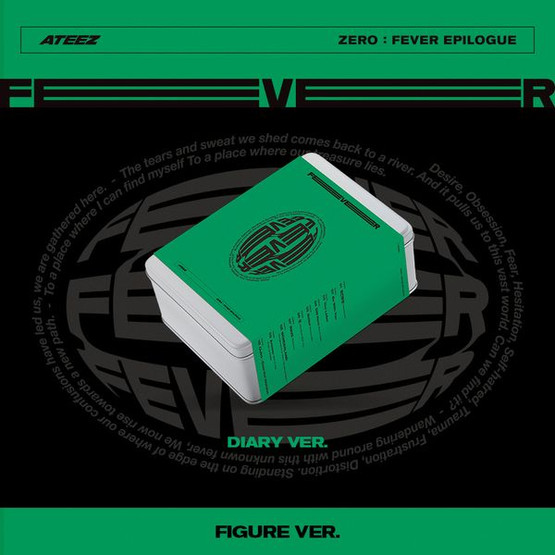 ATEEZ - ZERO: FEVER EPILOGUE (8TH MINI ALBUM) DIARY VER. (FIGURE VER.)
