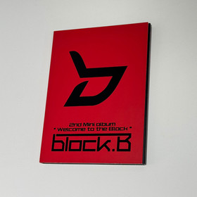 [KÄYTETTY] BLOCK B - WELCOME TO THE BLOCK (2ND MINI ALBUM)