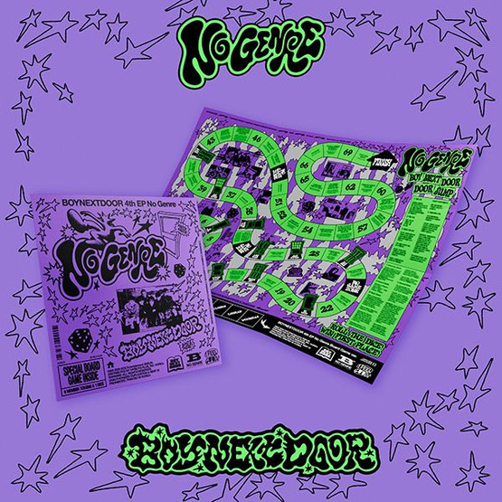 BOYNEXTDOOR - NO GENRE (4TH EP ALBUM) BOARD GAME VER. | SATUNNAINEN VERSIO