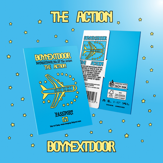 BOYNEXTDOOR - THE ACTION (5TH EP ALBUM) WEVERSE ALBUMS VER.