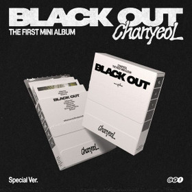 CHANYEOL (EXO) - BLACK OUT (1ST MINI ALBUM) SPECIAL VER.