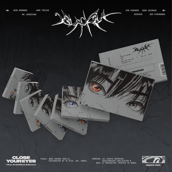 CLOSE YOUR EYES - BLACKOUT (3RD MINI ALBUM) EYES VER. | SATUNNAINEN VERSIO