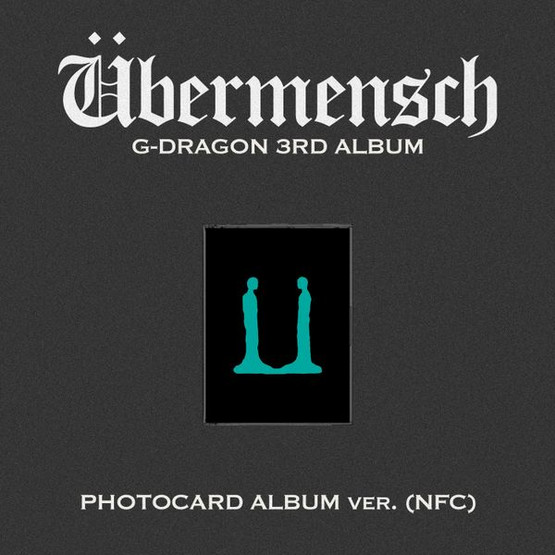 G-DRAGON (BIGBANG) - ÜBERMENSCH (3RD ALBUM) PHOTOCARD ALBUM VER.