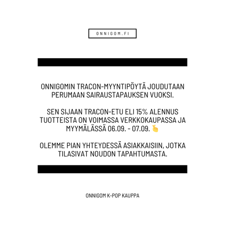 ILMOITUS: TRACON 2024