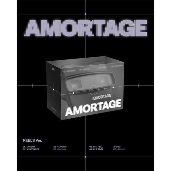 JISOO (BLACKPINK) - AMORTAGE (1ST MINI ALBUM) REELS VER.