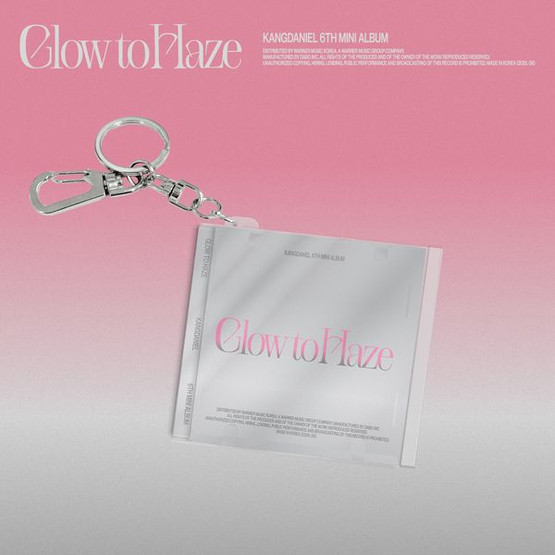 KANG DANIEL - GLOW TO HAZE (6TH MINI ALBUM) MINI CD KEYRING VER.