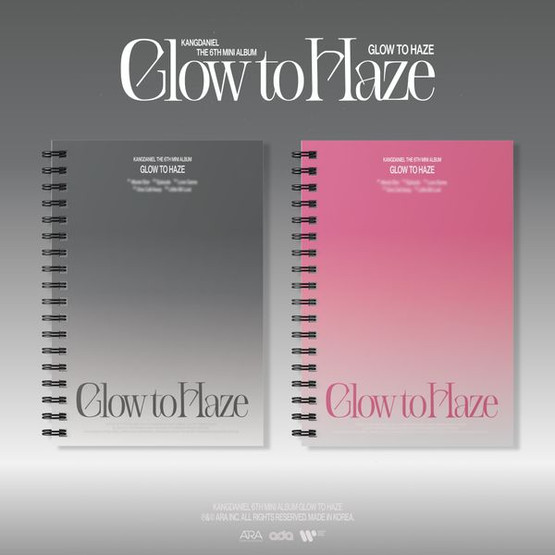 KANG DANIEL - GLOW TO HAZE (6TH MINI ALBUM) PHOTO BOOK VER.