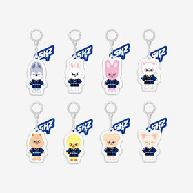 STRAY KIDS - KARMA POP-UP - SKZOO YIN-YANG KEYRING