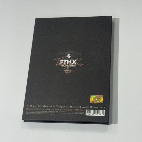 [KÄYTETTY] FTISLAND - THANKS TO (6TH MINI ALBUM)