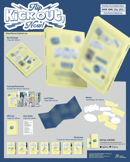 KICKFLIP - KICK OUT, FLIP NOW! (2ND MINI ALBUM) PLATFORM VER.
