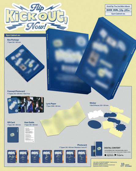 KICKFLIP - KICK OUT, FLIP NOW! (2ND MINI ALBUM) PLATFORM VER.