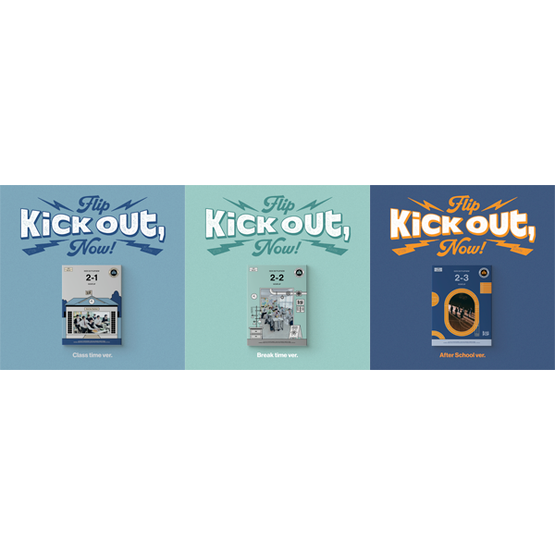 KICKFLIP - KICK OUT, FLIP NOW! (2ND MINI ALBUM)