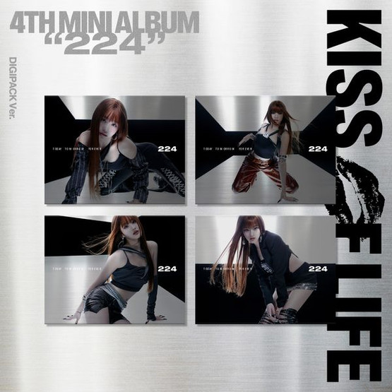 KISS OF LIFE - 224 (4TH MINI ALBUM) DIGIPACK VER.