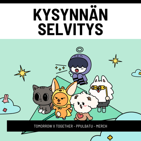 VALIKOIMAKYSELY: TXT MERCH