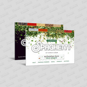 LE SSERAFIM - SPAGHETTI (1ST SINGLE ALBUM) WEVERSE ALBUMS VER.