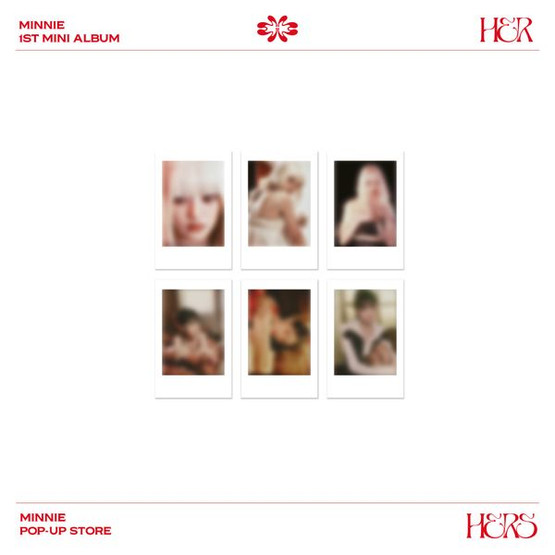 MINNIE - HERS - POLAROID SET
