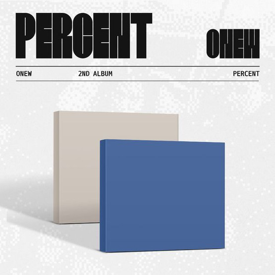 ONEW - PERCENT (2ND ALBUM) DIGIPACK VER