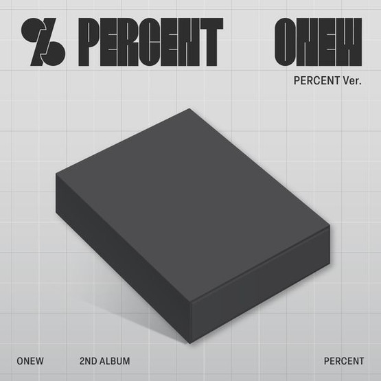 ONEW - PERCENT (2ND ALBUM) PERCENT VER.