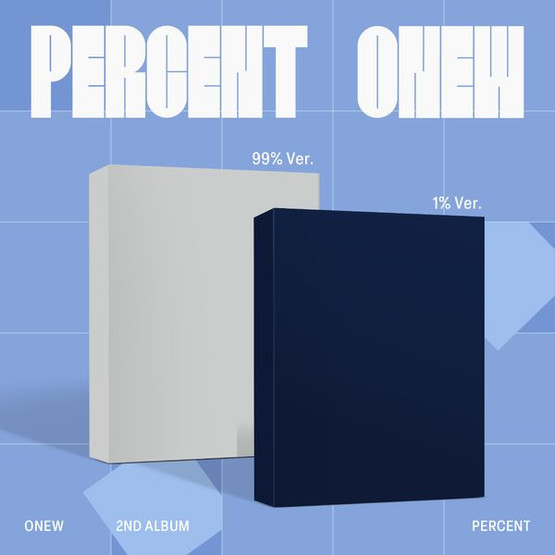 ONEW - PERCENT (2ND ALBUM)