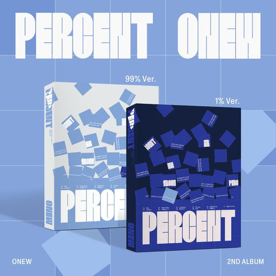 ONEW - PERCENT (2ND ALBUM)