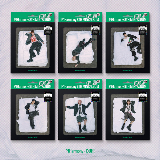[HELLO82 EUROPE POP-UP EXCLUSIVE] P1HARMONY - DUH! (8TH MINI ALBUM) COMPACT H VER.
